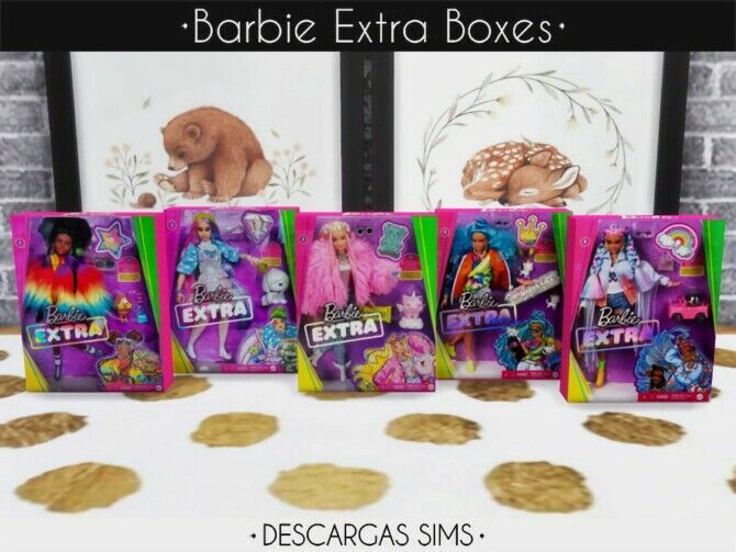 Doll Extra Boxes At Descargas Sims Sims 4 CC