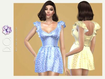 Dress 112 By D.o.lilac Sims 4 CC