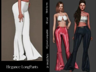 Elegance Longs Pants By Couquett Sims 4 CC