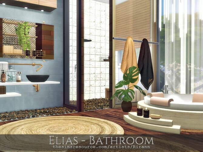 sims 4 cc elias bathroom by rirann 2