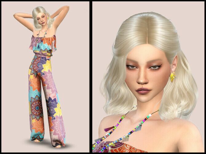 sims 4 cc ellie bright by ynrtg s 4