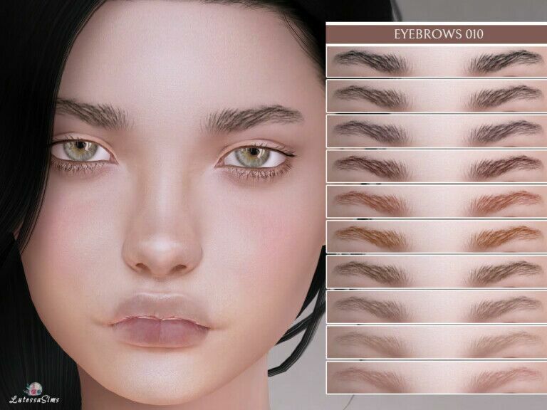 Eyebrows 010 At Lutessa Sims 4 CC