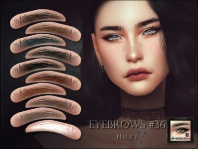 Eyebrows 36 Female By Remussirion Sims 4 CC