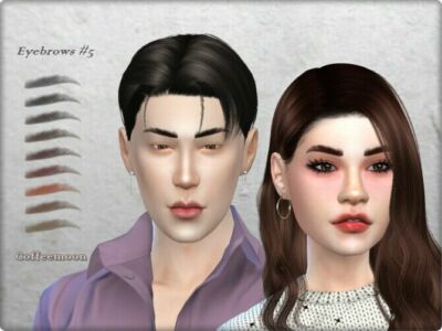 Eyebrows #5 By Coffeemoon Sims 4 CC