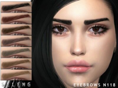 Eyebrows N118 By Seleng Sims 4 CC