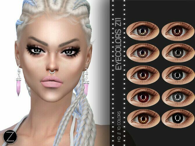 Eyecolors Z11 By Zenx Sims 4 CC