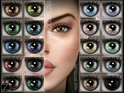 Eyecolors Z61 By Zenx Sims 4 CC