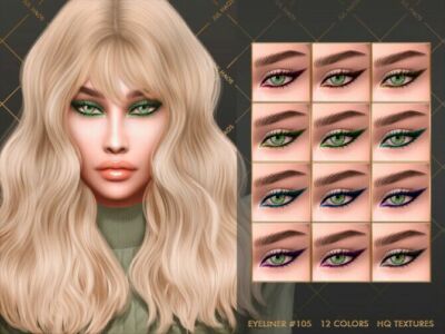 Eyeliner #105 By Jul_Haos Sims 4 CC