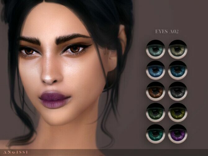 Eyes A02 By Angissi Sims 4 CC