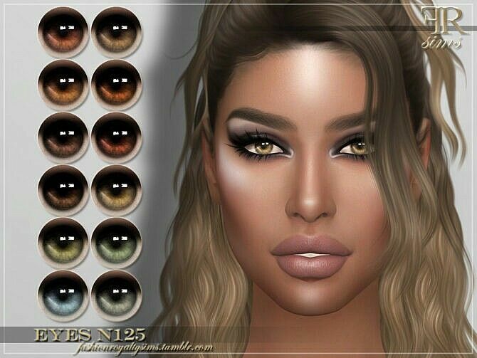 Eyes N125 By Fashionroyaltysims Sims 4 CC