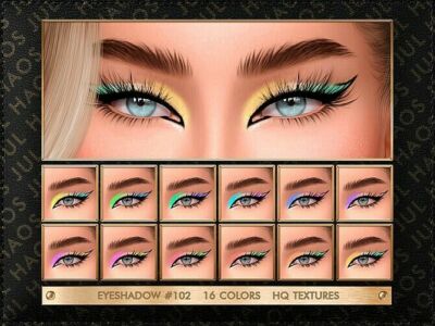 Eyeshadow #102 By Jul_Haos Sims 4 CC