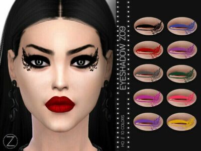 Eyeshadow Z09 By Zenx Sims 4 CC