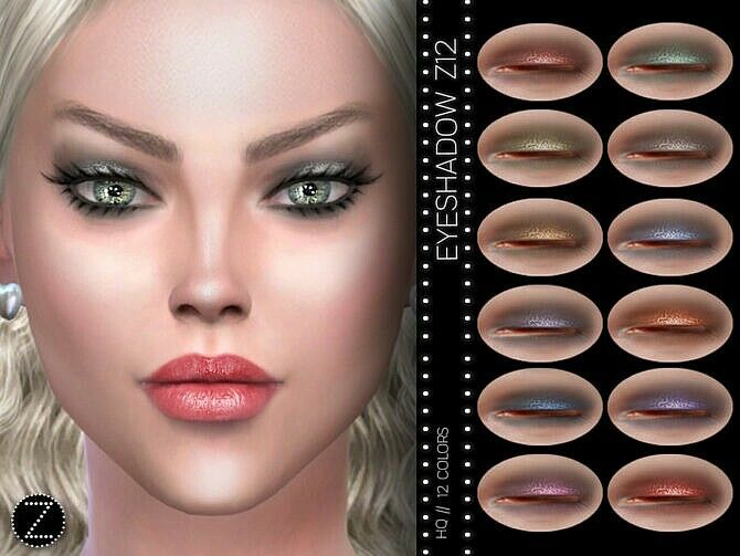 Eyeshadow Z12 By Zenx Sims 4 CC