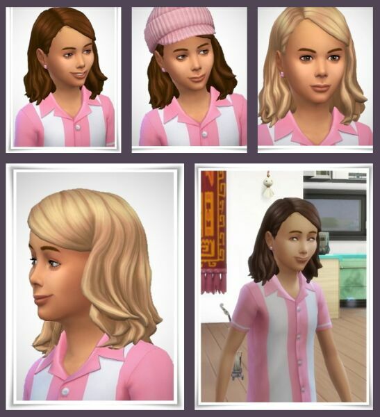 Florike Kids Hair At Birksches Sims Blog Sims 4 CC