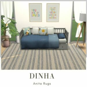 Anita Rugs By Dinha Gamer Sims 4 CC