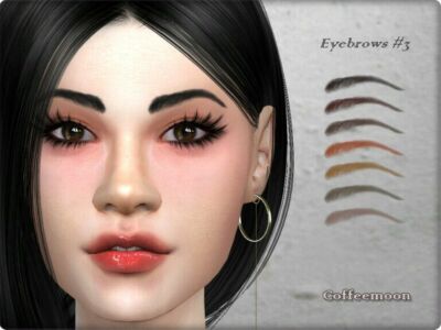 Eyebrows #3 By Coffeemoon Sims 4 CC