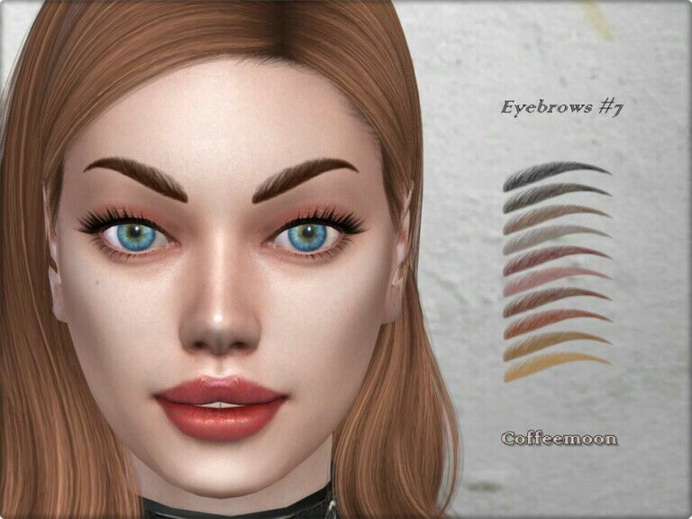 Eyebrows #7 By Coffeemoon Sims 4 CC