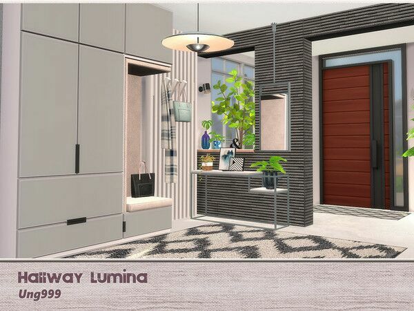 sims 4 cc free download hallway lumina by ung999 by tsr 2