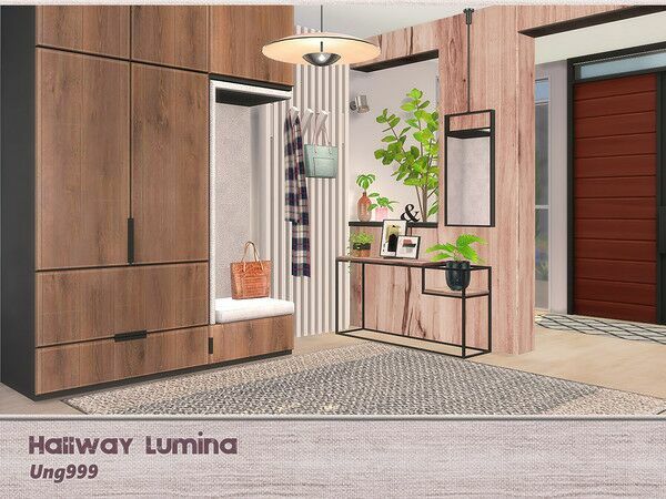 sims 4 cc free download hallway lumina by ung999 by tsr 4