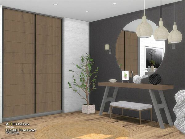 sims 4 cc free download lemire hallway by artvitalex by tsr 3