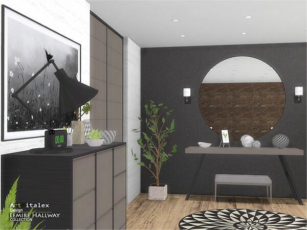 sims 4 cc free download lemire hallway by artvitalex by tsr 4