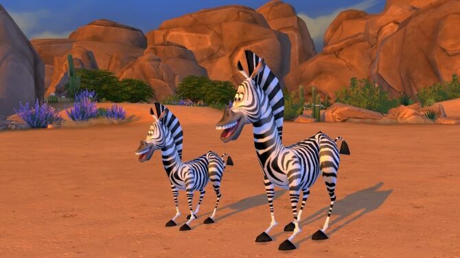 sims 4 cc free download marty the zebra by xelenn 4