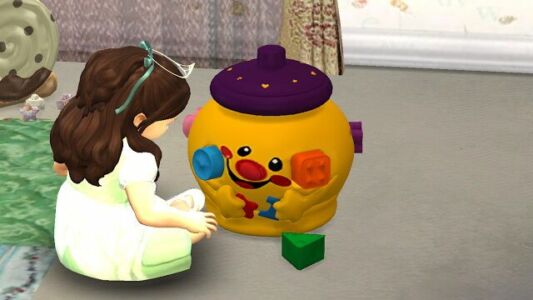Toddler TOY Block SET By Sanjana Sims Sims 4 CC