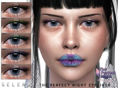 The Perfect Night Eyeliner By Seleng Sims 4 CC