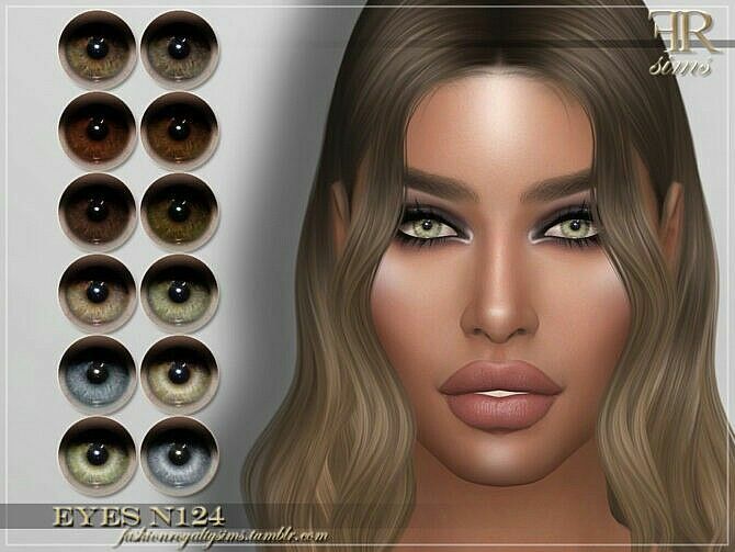 FRS Eyes N124 By Fashion Sims 4 CC