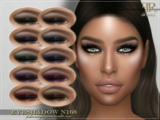 FRS Eyeshadow N168 By Fashionroyaltysims Sims 4 CC