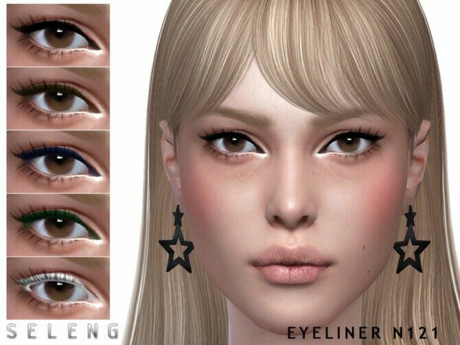 Eyeliner N121 By Seleng Sims 4 CC