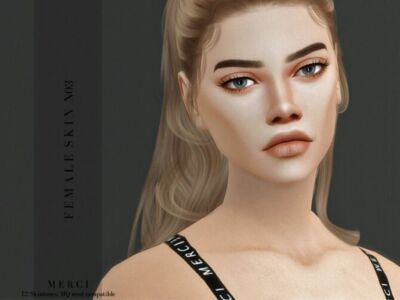 Female Skin N03 By Merci Sims 4 CC