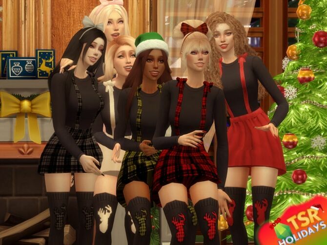 sims 4 cc get free holiday wonderland marissa socks by dissia by tsr 2