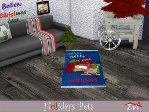 sims 4 cc get free holidays pets rugs by evi by tsr 2