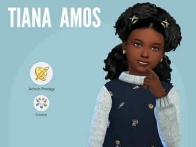 Tiana Amos By Mini Simmer Sims 4 CC