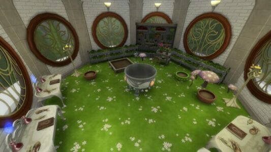 Glimmerbrook Magic School By Bellusim At Mod The Sims Sims 4 CC