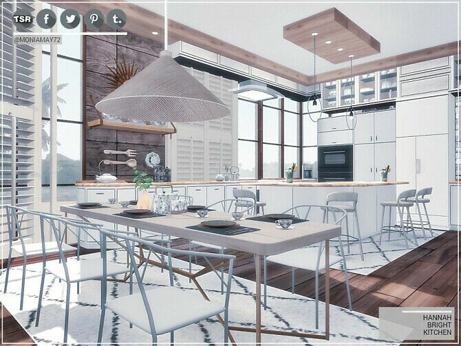 sims 4 cc hannah bright kitchen by moniamay72 2