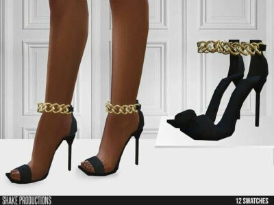 Heels With Chains 612 By Shakeproductions Sims 4 CC