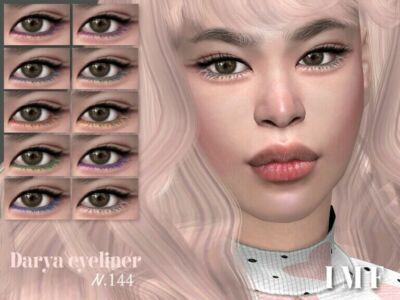 IMF Darya Eyeliner N.144 By Izziemcfire Sims 4 CC