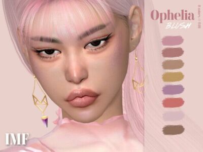 IMF Ophelia Blush N.69 By Izziemcfire Sims 4 CC