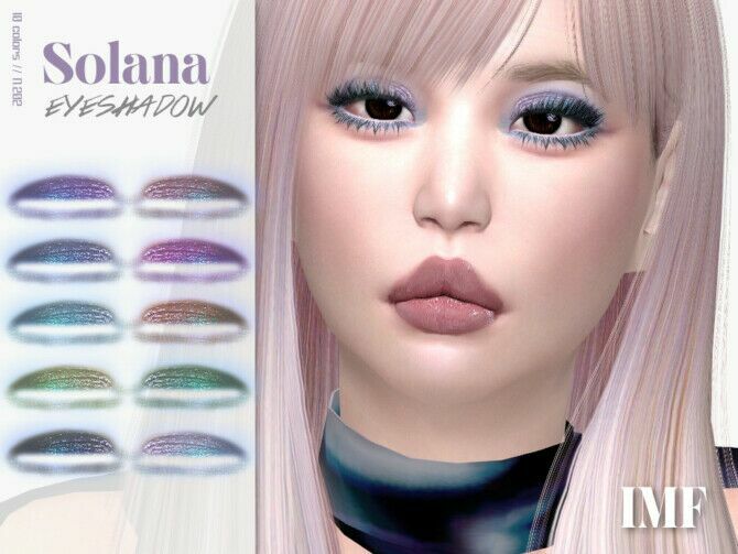 IMF Solana Eyeshadow N.202 By Izziemcfire Sims 4 CC