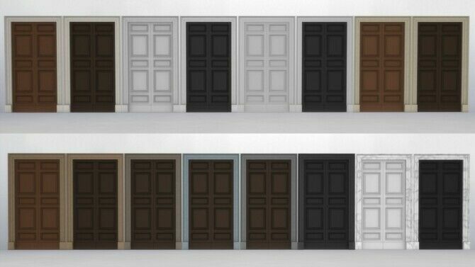 sims 4 cc ionic door by thejim07 2