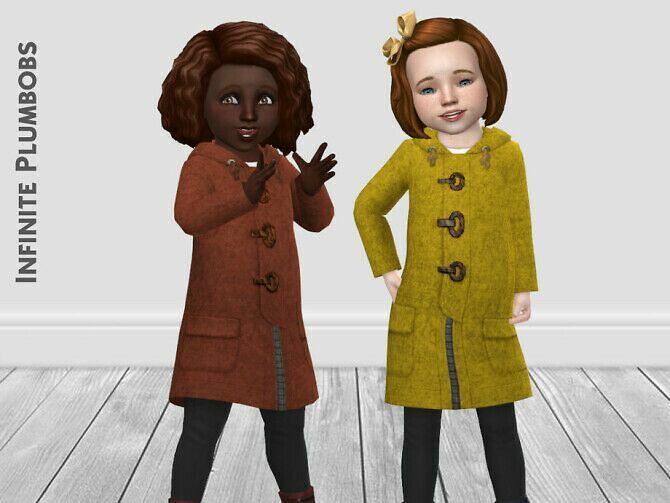 IP Toddler Felt Coat Seasons By Infiniteplumbobs Sims 4 CC