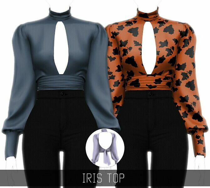 Iris TOP At Simpliciaty Sims 4 CC