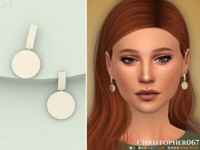 JAE Earrings By Christopher067 Sims 4 CC