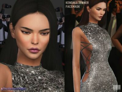 Kendall Jenner Facemask By Cosimetic Sims 4 CC
