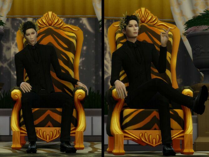 sims 4 cc king pose pack by yanisim 3