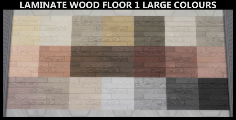 sims 4 cc laminate wood floors by simmiller 2