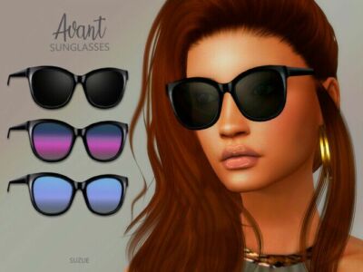 Avant Sunglasses By Suzue Sims 4 CC