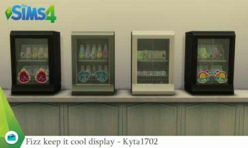 Fizz Keep IT Cool Display By Kyta1702 Sims 4 CC